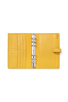 ファイロファックス フィンスバリー マスタード バイブルサイズ 6穴 FILOFAX ファイロファックス システム手帳 ミニ6穴サイズ フィン